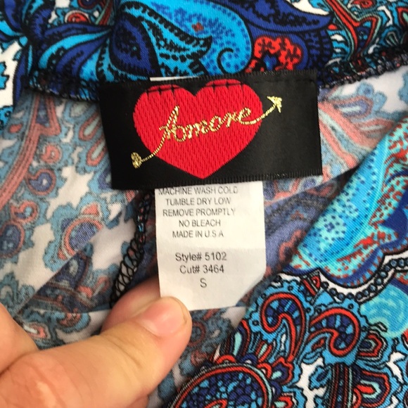 Multicolored designed maxi skirt - Picture 2 of 4